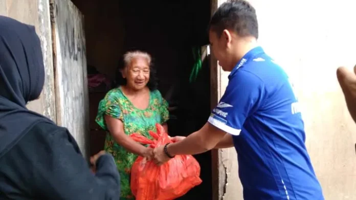 Peduli Korban Banjir, UD Maju Yamaha Salurkan Bantuan