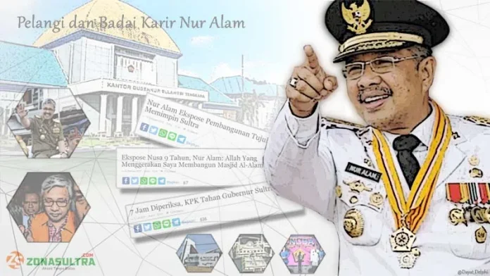 Pelangi dan Badai Karir Nur Alam