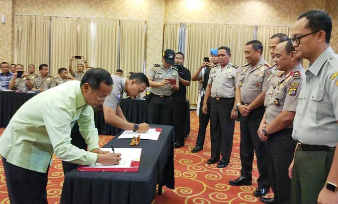 UPSUS_SIWAB Genjot Program Sapi Induk Wajib Bunting, Distanak Sultra Gandeng Polda