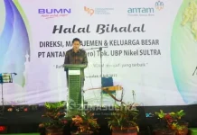 PT Antam Gelar Halal Bihalal dengan Direksi dan Karyawannya di Pomalaa PT Antam Gelar Halal Bihalal dengan Direksi dan Karyawannya di Pomalaa