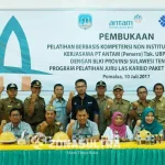 Antam-BLK Sultra Gelar Pelatihan Berbasis Kompetensi Kejuruan Las Karbid di Kecamatan Pomalaa Antam-BLK Sultra Gelar Pelatihan Berbasis Kompetensi Kejuruan Las Karbid di Kecamatan Pomalaa
