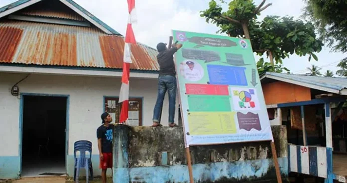baliho_apdes Pemdes Loji Pajang Baliho APBDes Di Dua Titik