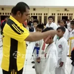 Kontigen SMKN 3 Baubau Sabet Juara Umum Kejuaraan Karate Kapolres Cup II