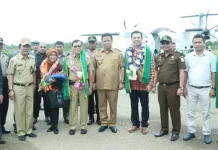 Hari Ini, Garuda Resmi Mendarat Perdana di Bandara Sugimanuru Hari Ini, Garuda Resmi Mendarat Perdana di Bandara Sugimanuru