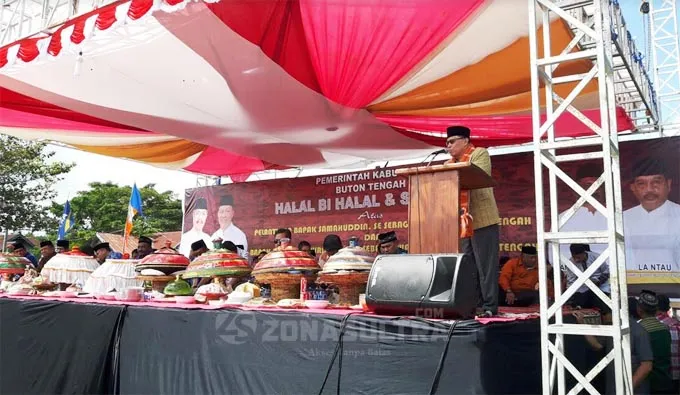 halal_bihalal Berkunjung ke Buteng, Ini Pesan Plt Gubenur Sultra