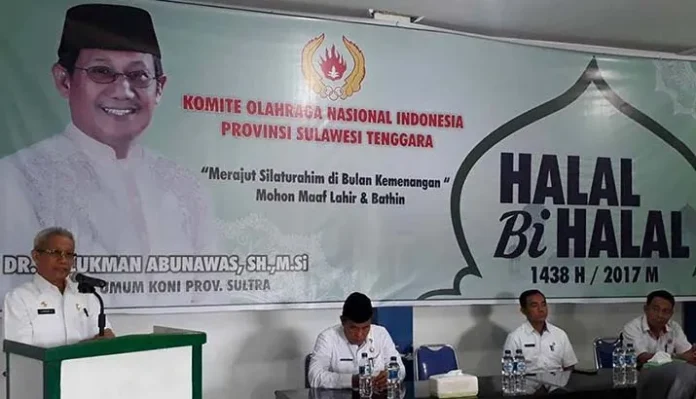 KONI Sultra Gelar Halal Bihalal