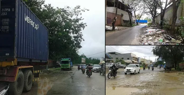 Lokalisasi Peti Kemas Atau Jalan Hancur Lebur