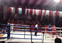 Jaya L Goga Menang RSC Dari Petinju Sulut Jaya L Goga Menang RSC Dari Petinju Sulut