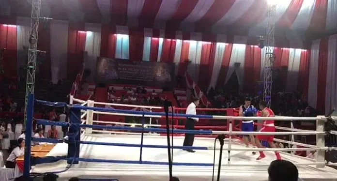 Jaya L Goga Menang RSC Dari Petinju Sulut