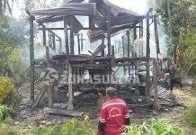 Ditinggal Pemiliknya ke Pesta, Satu Rumah di Kolaka Ludes Terbakar Ditinggal Pemiliknya ke Pesta, Satu Rumah di Kolaka Ludes Terbakar