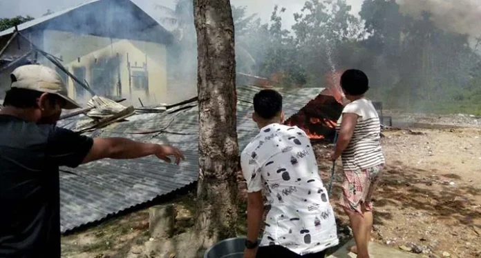 Satu Rumah DiKoltim, Ludes Dilalap Sijago Merah