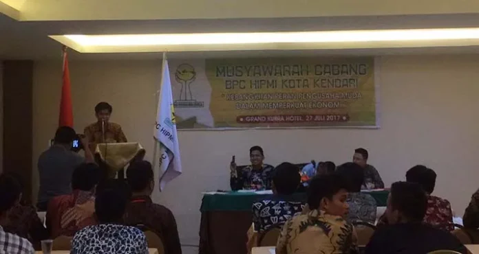 Anak Andi Musakkir Jadi Ketua HIPMI Kota Kendari