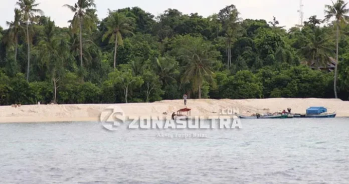 Balai Taman Nasional Wakatobi Sadarkan 21 Penambang Pasir Ilegal