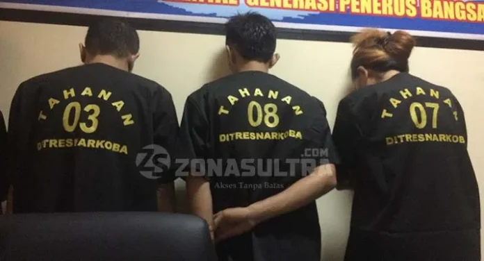 Sepasang Suami Istri Residivis Narkoba Kembali Dibekuk