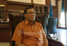 Hari Pertama Kerja, Ini Agenda Plt Gubernur Sultra Pelaksana tugas (Plt) Gubernur Sulawesi Tenggara (Sultra) Saleh Lasata