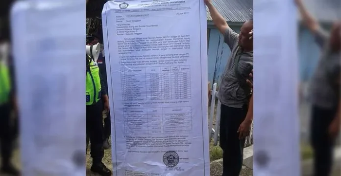 surat_esdm_menteri Kementerian Perintahkan Dinas ESDM Sultra Cabut 13 IUP di Atas Lahan PT Antam