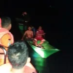 SAR Kendari Evakuasi 4 Penumpang Loangboat Tujuan Pulau Karang Kapota SAR Kendari Evakuasi 4 Penumpang Loangboat Tujuan Pulau Karang Kapota