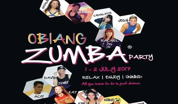 zumba2 Disambangi 6 Negara, Festival Obiang Zumba Sukses Goyang Wisman Crossborder