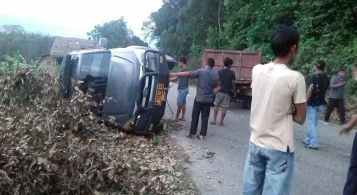 Anggota BIN Sultra Tewas Diseruduk Mobil Patroli Polisi