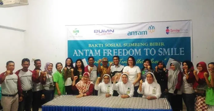Terimakasih Antam, Anak Saya Sudah Bisa Tersenyum Bahagia Setelah Operasi Gratis