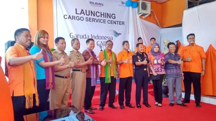 Garuda Indonesia dan Pos Indonesia Launching Cargo Service Center