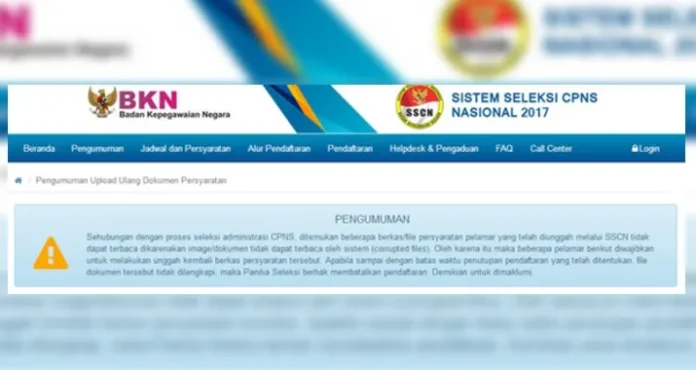 Berkas Pendaftar CPNS di Kemenkumham Rusak, Begini Cara Mengetahuinya