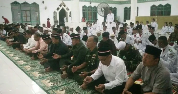 Peringati HUT RI, Koramil 1416-04 Kulisusu Gelar Doa Bersama