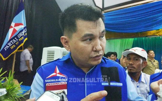 endang Ketua DPD Partai Demokrat Sultra, Muhammad Endang