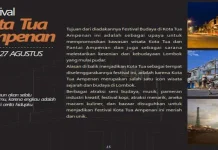 Festival Kota Tua Ampenan Lengkapi Wisata Lombok Sumbawa Festival Kota Tua Ampenan Lengkapi Wisata Lombok Sumbawa