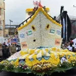 Heboh, 15 Ribu Penonton Terpukau Tomohon International Flower Festival 2017 Tomohon International Flower Festival 2017