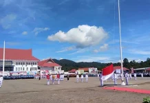 Paskibraka Konut Bentuk Formasi RR Saat Pengibaran Bendera, Ini Artinya Paskibraka Konut Bentuk Formasi RR Saat Pengibaran Bendera, Ini Artinya