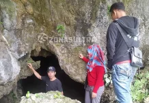 Goa Tersembunyi di Danau Biru, Destinasi Wisata Baru di Kolut Goa Tersembunyi di Danau Biru, Destinasi Wisata Baru di Kolut