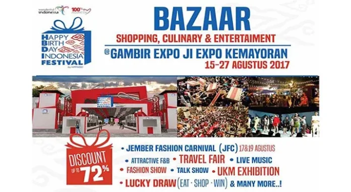 HBD Indonesia 2017 Tawarkan Pesta Diskon hingga Run to Shop