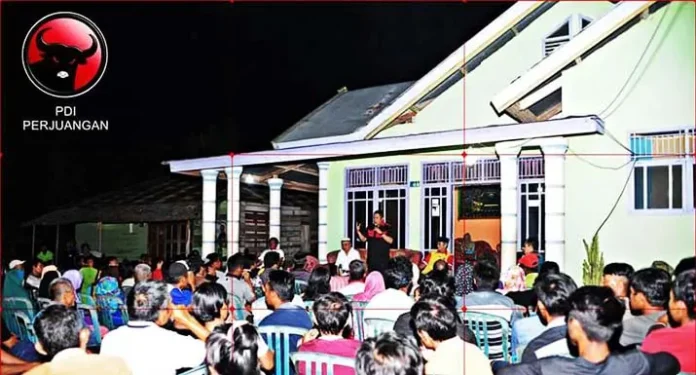 Gencar Turun ke Desa, Hugua dan Litanto Disambut Antusias Masyarakat Abuki