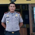 65 Personil Polres Muna Amankan Gala Desa di Mubar Kapolsek Sawerigadi IPTU Hamka