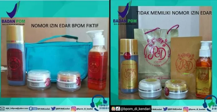 izin_edar Semua Produk Kosmetik RD Mengandung Bahan Merkuri, BPOM Kendari: Stop Menggunakan