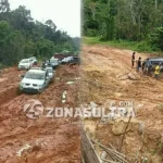 Jalan Morosi Tambah Hancur, Harga Bahan Bangunan Meroket, Kades di Konut Menjerit Jalan Morosi Tambah Hancur, Harga Bahan Bangunan Meroket, Kades di Konut Menjerit