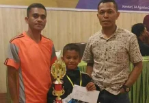 Tundukkan Atlet Kendari, Karate Mubar Wakili Sultra di O2SN 2017 Tundukkan Atlet Kendari, Karate Mubar Wakili Sultra di O2SN 2017