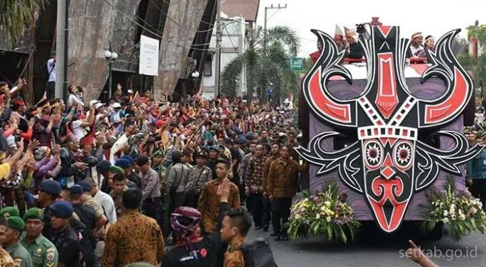 Ini Makna Kereta Pancasila di Karnaval Kemerdekaan RI ke-72