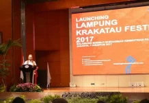 Menpar Arief Yahya Launching Lampung Krakatau Festival 2017 Menpar Arief Yahya Launching Lampung Krakatau Festival 2017