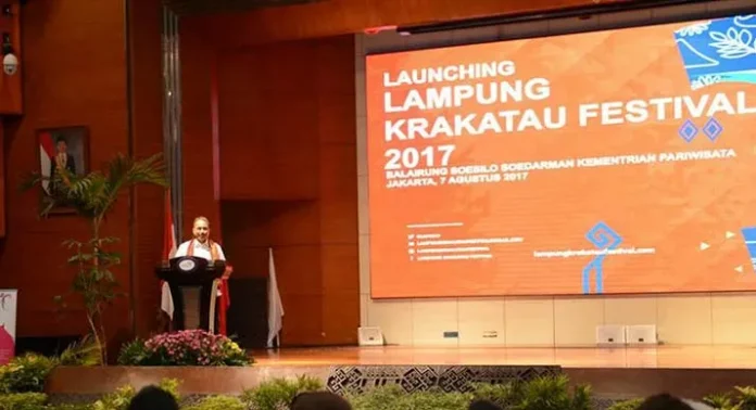 lampung_krakatau Menpar Arief Yahya Launching Lampung Krakatau Festival 2017