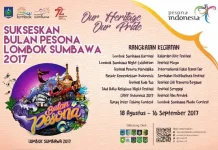 Pesona Lombok Sumbawa Resmi Digelar, 23 Event Disiapkan Sebulan Penuh Pesona Lombok Sumbawa