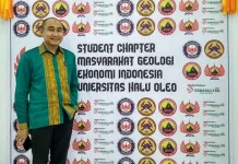 SC MGEI UHO Gelar Seminar Potensi dan Eksplorasi Mineral Sultra Dosen Pembina SC-MGEI UHO Muh Chaerul