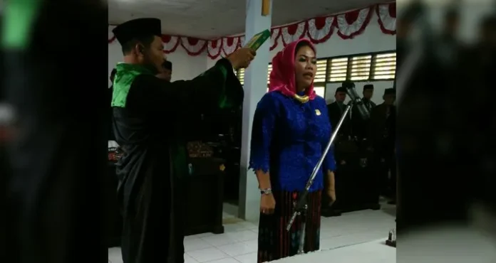 Munarti Gantikan Laode Koso Jadi Ketua DPRD Mubar