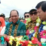Pemda Konut dan Presiden PT MBG Asal Korsel Resmikan Pembuatan Tambak Udang di Padaleu Pemda Konut dan Presiden PT MBG Asal Korsel Resmikan Pembuatan Tambak Udang di Padaleu