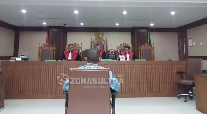 Terdakwa Umar Samiun Diperiksa Di Pengadilan Tipikor