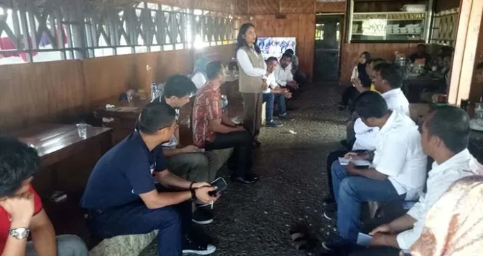 pertemuan_gempita Temui Pengurus Gempita Sultra, Ini Harapan Wa Ode Hamsina Bolu