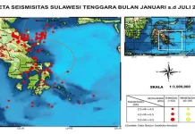 Sepanjang 2017, 141 Kali Gempa Bumi Guncang Sultra Sepanjang 2017, 141 Kali Gempa Bumi Guncang Sultra