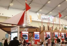 Kapal Phinisi Kemenpar Pamerkan Destinasi Diving di AIDE Sydney Kapal Phinisi Kemenpar Pamerkan Destinasi Diving di AIDE Sydney