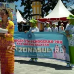 Tampil 200 Orang, Konsel Jadi Rombongan Terbanyak di Jambore PKK Provinsi Tampil 200 Orang, Konsel Jadi Rombongan Terbanyak di Jambore PKK Provinsi